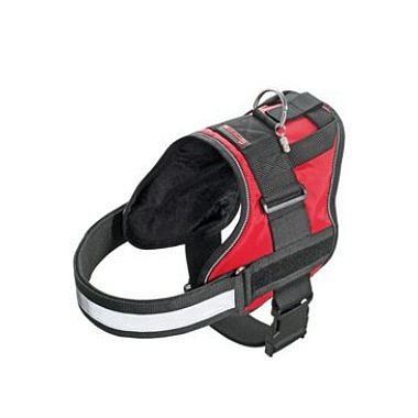 Karlie postroj teflon XTREME červený reflex M 65-77/38