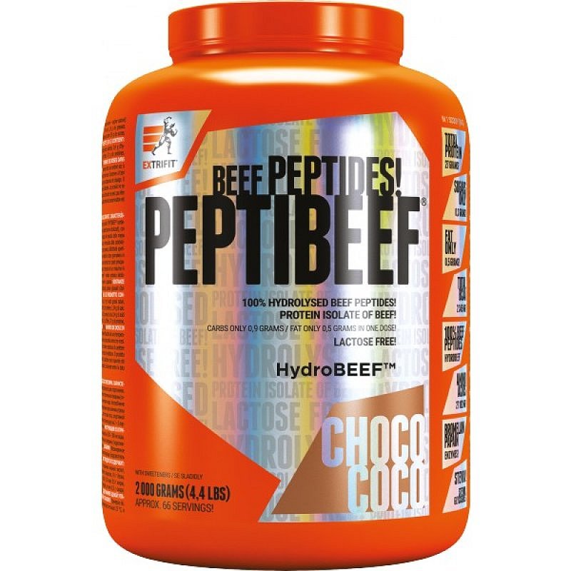 Extrifit PeptiBeef - 2000 g, dvojitá čokoláda