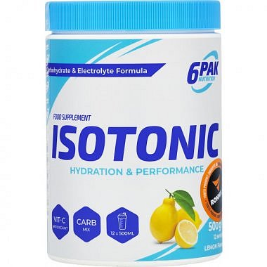 6Pak Nutrition Isotonic - 500 g, citron