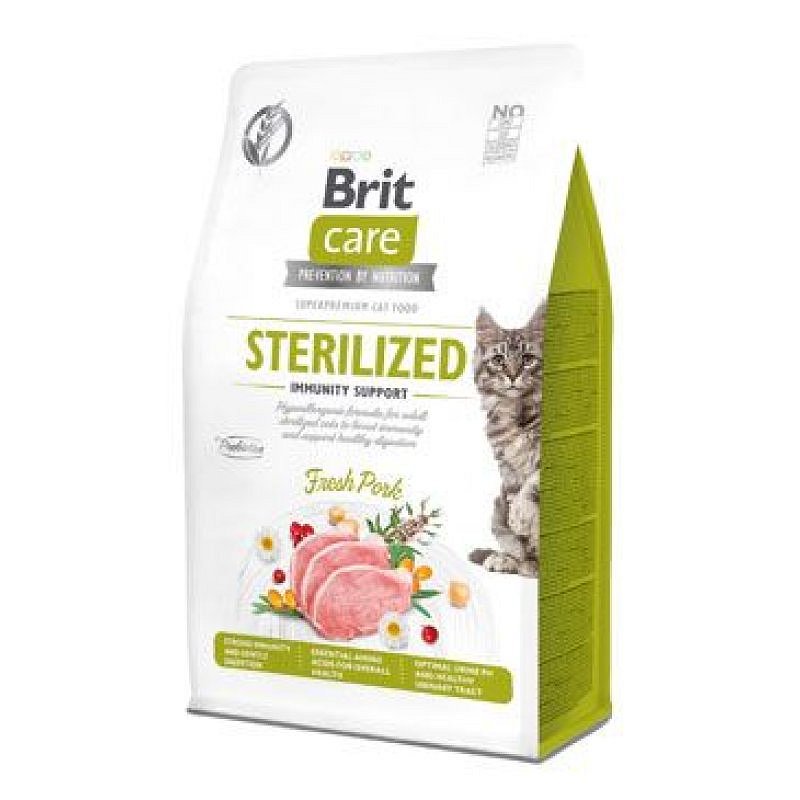 Brit Care Cat GF Sterilized Immunity Support 0,4 kg