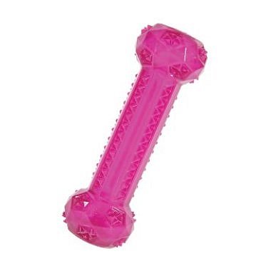 Zolux kost TPR POP STICK 15 cm růžová