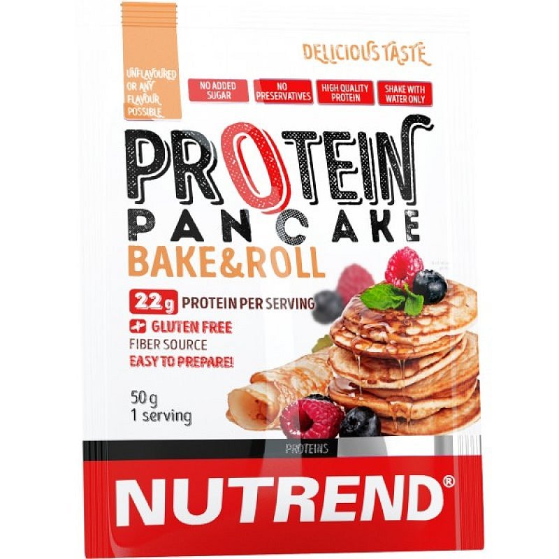 Nutrend Protein Pancake - 50 g, bez příchuti