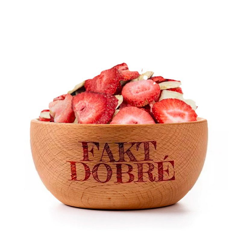 FAKT DOBRÉ Lyofilizovaný MIX jahoda a banán 240 g