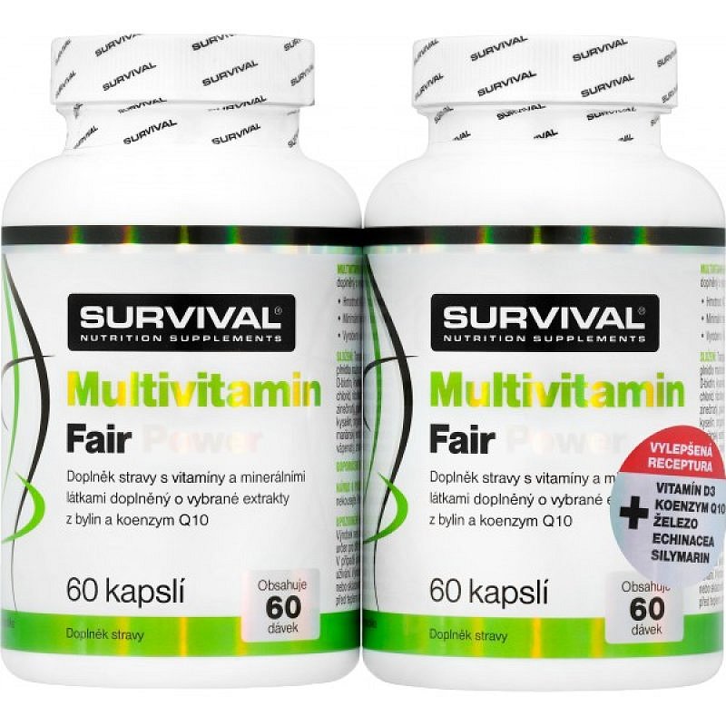 Survival Multivitamin Fair Power 60 cps - AKCE 1+1