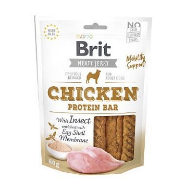Brit Jerky Chicken with Insect Protein Bar 80 g
