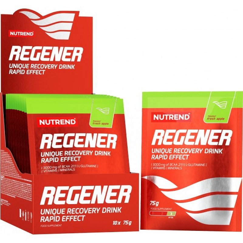 Nutrend Regener - 10x 75 g, jablko