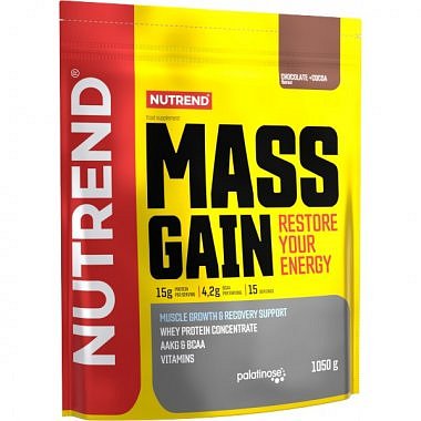 Nutrend Mass Gain - 1050 g, banán