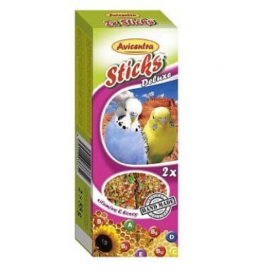 Avicentra Sticks tyčinky vitamínové medové pro andulky 110 g