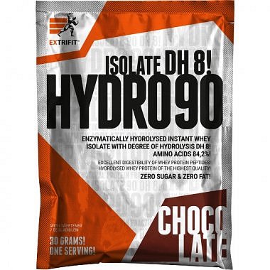 Extrifit Hydro Isolate 90 - 30 g, čokoláda