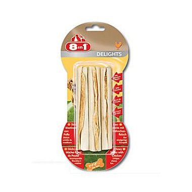 Pochoutka 8in1 Delights Chicken Sticks 3 ks