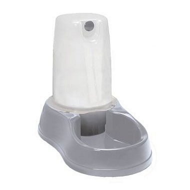 Zolux miska se zásob. na vodu 1,5l protiskluz šedá