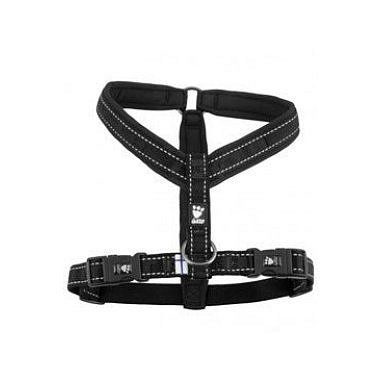 Postroj Y Hurtta Casual černý 70 cm