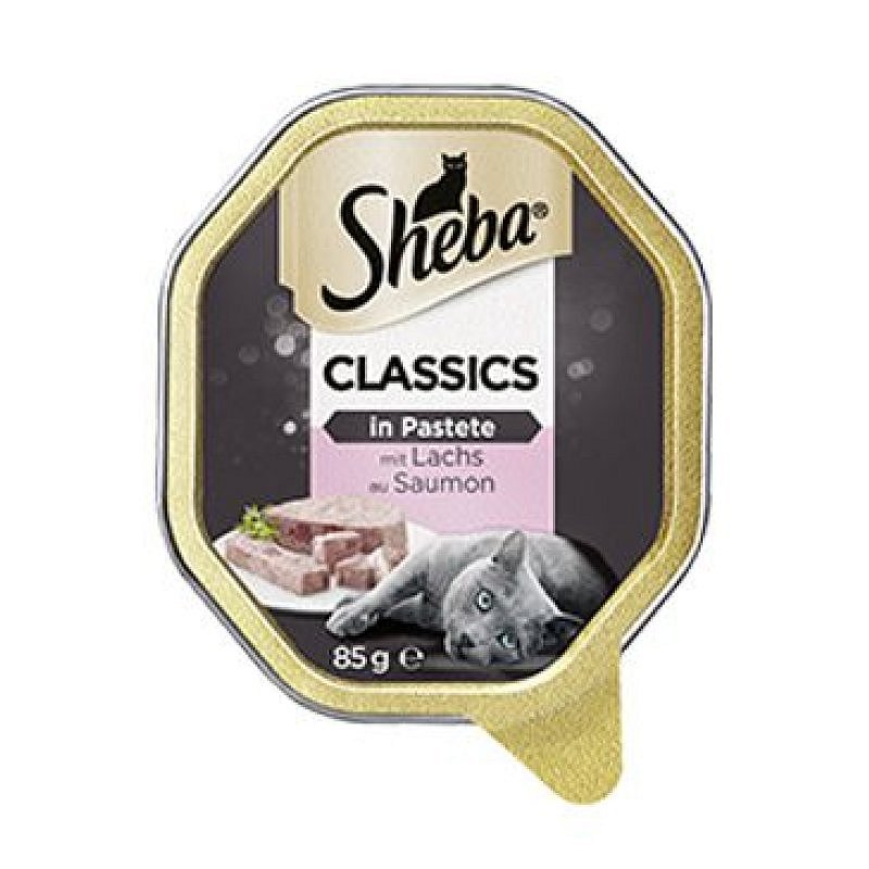 Sheba vanička Losos paštika 85 g