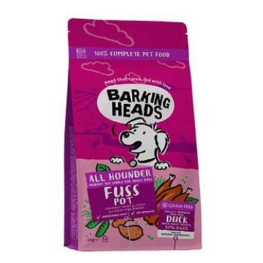 BARKING HEADS All Hounder Fuss Pot Duck 2 kg