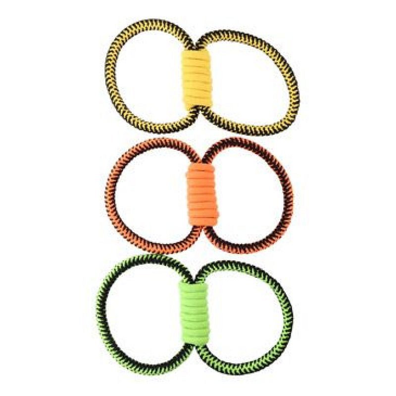 Hračka pes přetahovadlo 34 cm, mix barev