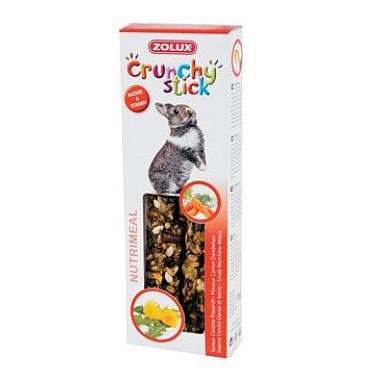 Zolux CRUNCHY STICK mrkev/pamp pro králíky