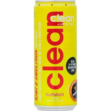 Clean Drink BCAA (bez kofeinu) - 330 ml, ananas-mango