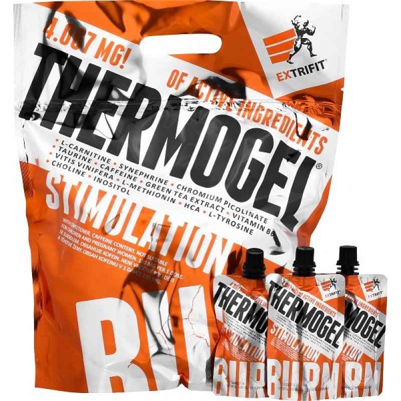 Extrifit Thermogel - 25x 80 g, višeň