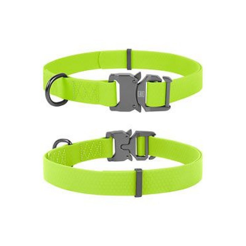 Obojek voděod. Collartex Fastex limet. zel. (43-70cm/4cm)