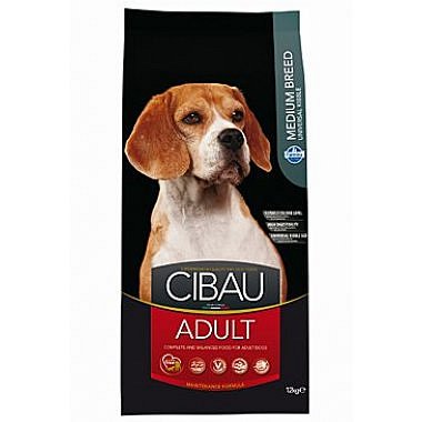 CIBAU Adult Medium 12kg+2kg ZDARMA