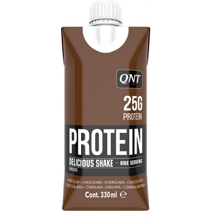 QNT Delicious Protein Shake 330 ml, vanilka