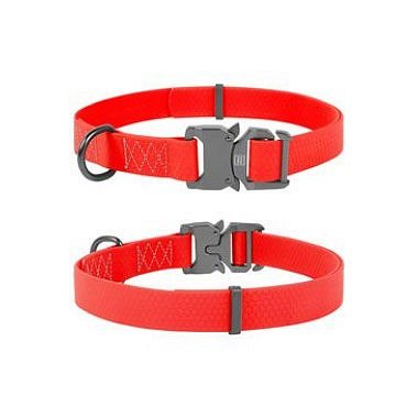 Obojek voděod. Collartex Fastex červený (31-49cm/2,5cm)