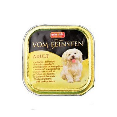 Animonda paštika Menue hovězí a brambory pes 150 g