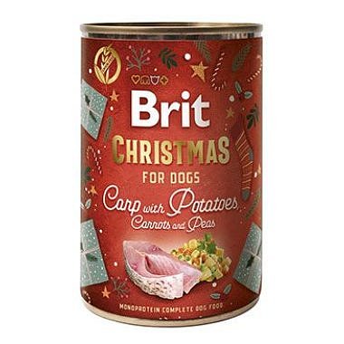 Brit Care Dog konz Mono Protein Christmas 400 g