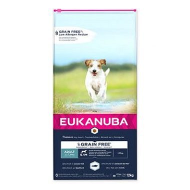 Eukanuba Dog Adult Small & Medium Grain Free 12 kg