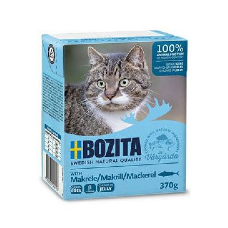 Bozita Cat kousky v želé s makrelou TP 370 g