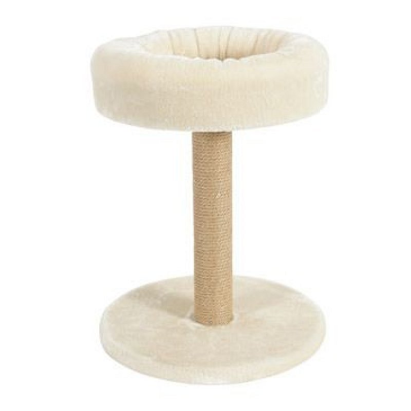 Zolux Škrabadlo sloupek s pelíškem béžová 45 cm