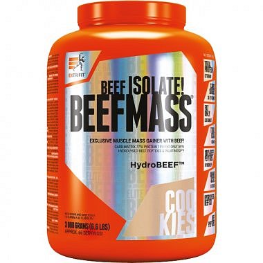 Extrifit BeefMass - 3000 g, vanilka-karamel