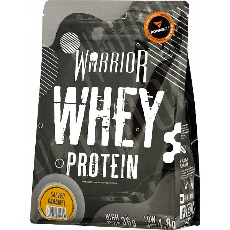 Warrior Whey Protein - 1000 g, slaný karamel