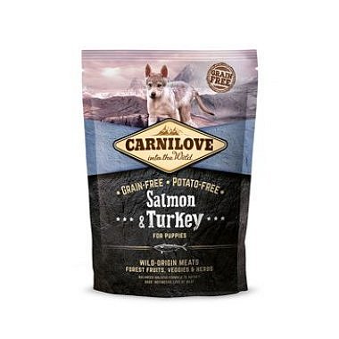 Carnilove Dog Salmon & Turkey for Puppies 1,5 kg
