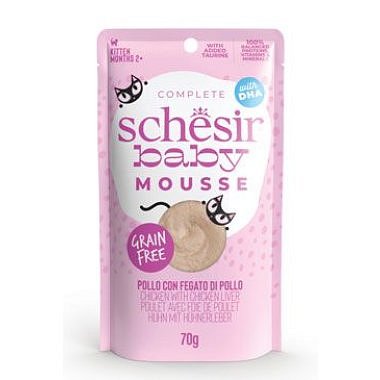 Schesir Cat kapsa Kitten Lifestage Mousse kuře 70 g