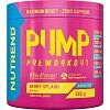 Nutrend Pump Preworkout - 225 g, žvýkačka