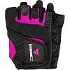 Fitness rukavice Ronnie.cz Easy Workout (růžové) - 1 pár, M - růžové