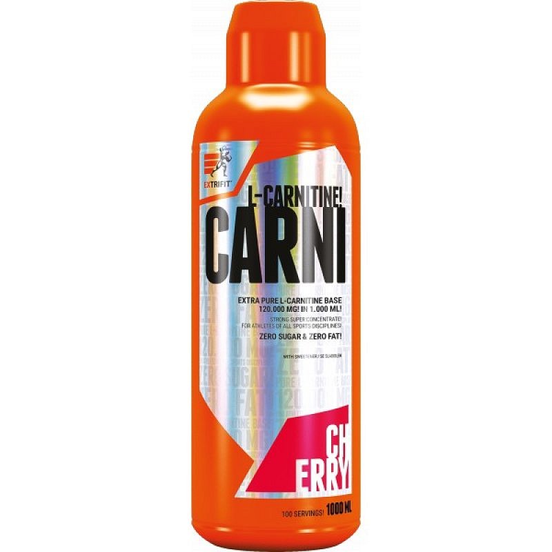 Extrifit Carni Liquid 120000 mg - 1000 ml, mandarinka