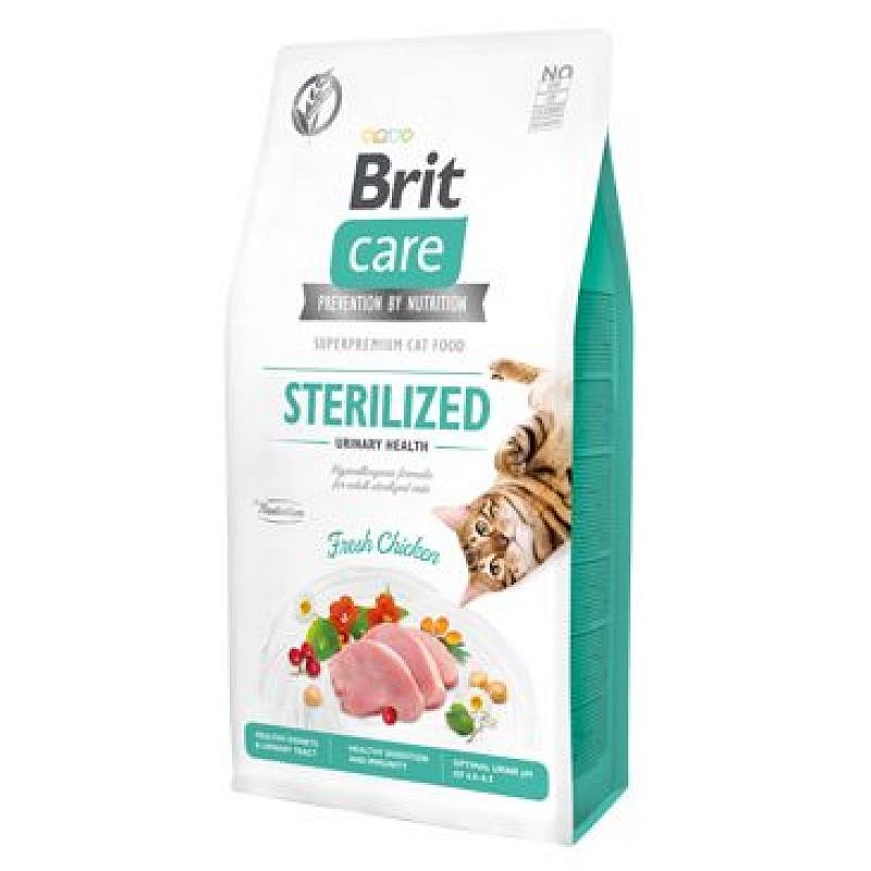 Brit Care Cat GF Sterilized Urinary Health 7 kg