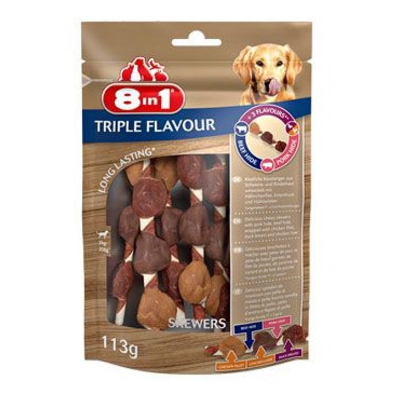 8in1 Triple Flavour skewers 6 ks