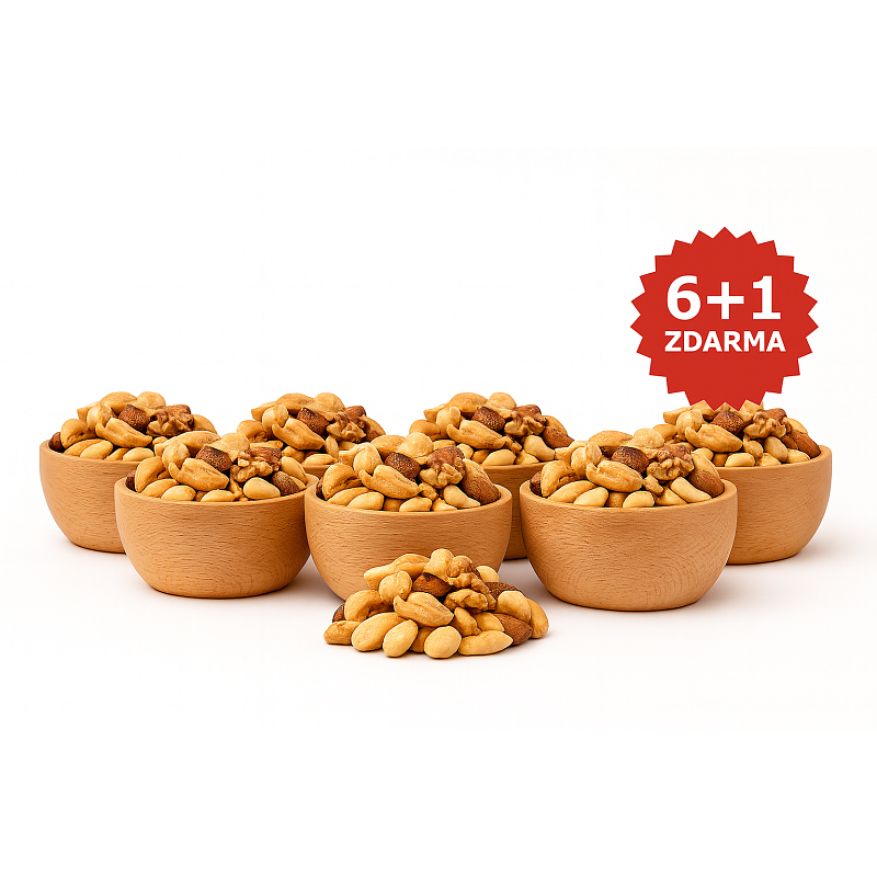FAKT DOBRÉ Ořechová směs natural 200 g AKCE 6+1 ZDARMA