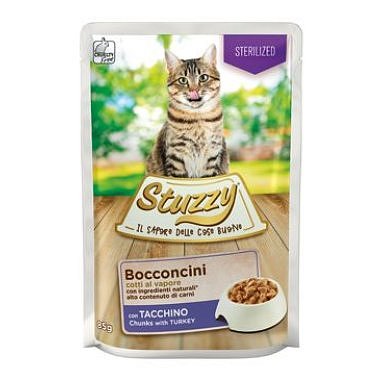 Stuzzy Cat kapsa Adult Sterilised krocan 85 g