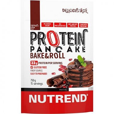 Nutrend Protein Pancake - 750 g, bez příchuti
