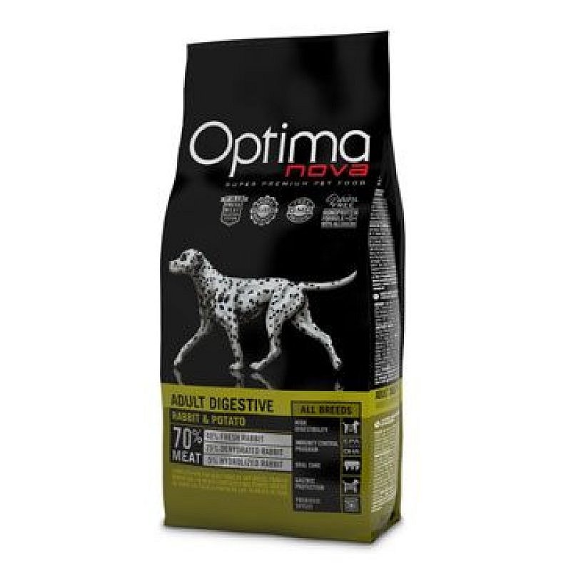 Optima Nova Dog GF Adult digestive 12 kg