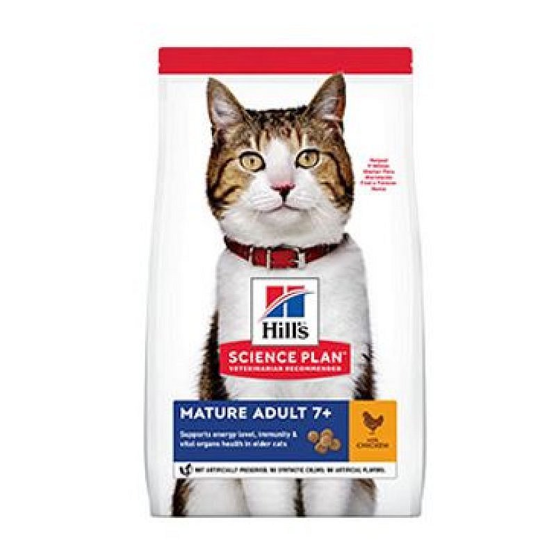 Hill's Fel. SP Mature Adult 7+ Chicken Dry 1,5 kg