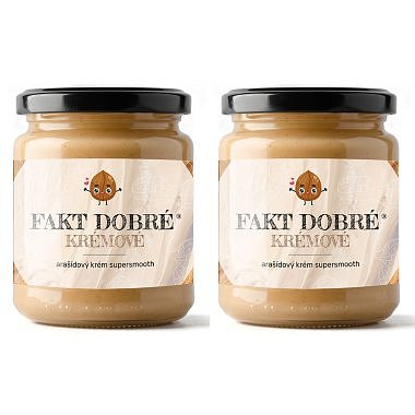FAKT DOBRÉ KRÉMOVÉ Arašídový krém 220 g - AKCE 1+1