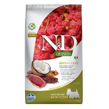 N&D Quinoa DOG Skin & Coat Duck & Coconut Mini 800 g