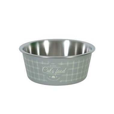Zolux Miska nerez kočka FOOD CAT šedá 400 ml