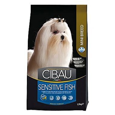 CIBAU Adult Sensitive Fish&Rice Mini 2,5 kg