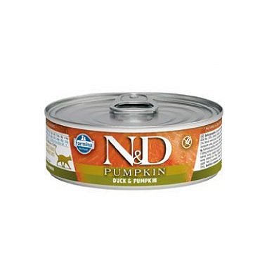 N&D CAT PUMPKIN Adult Duck & Pumpkin 80 g